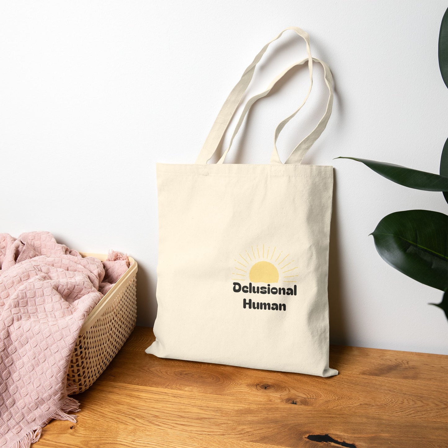 Neon Nights Canvas Tote Bag