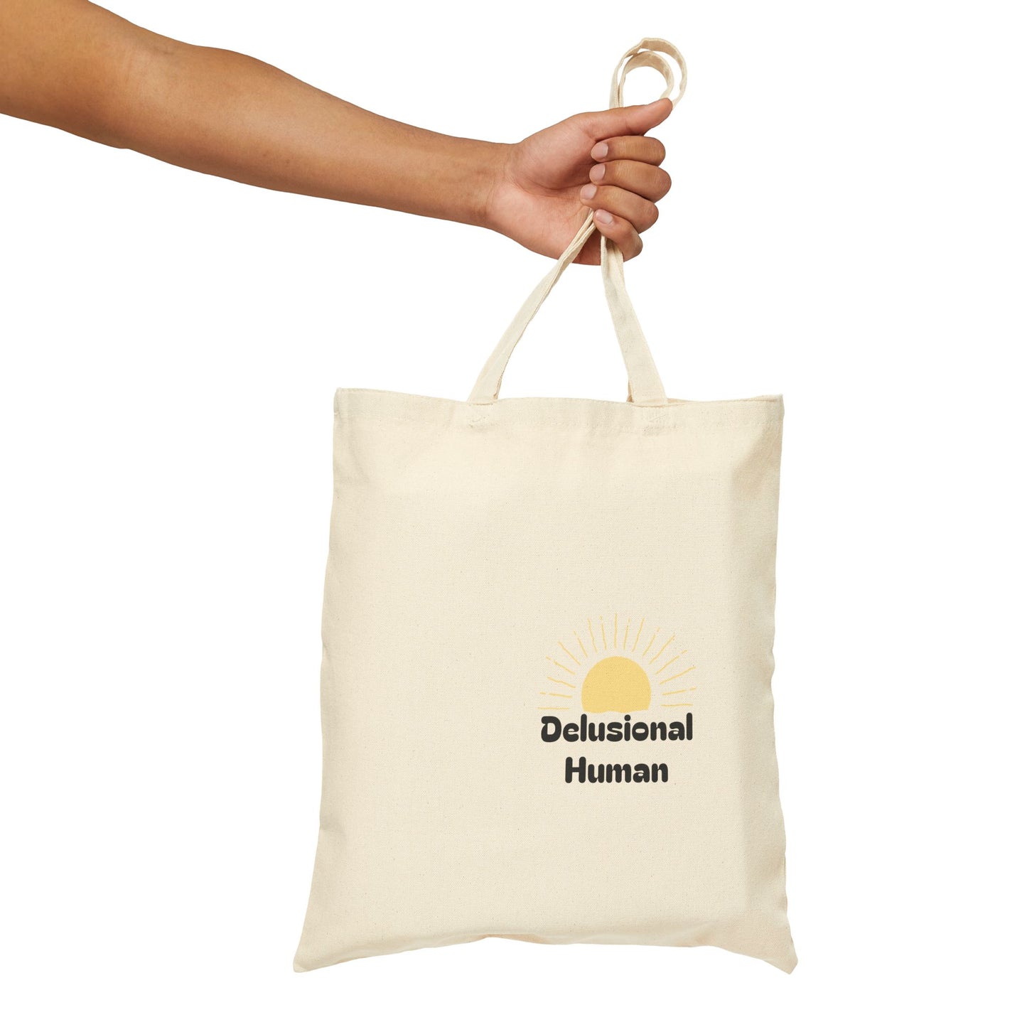 Neon Nights Canvas Tote Bag