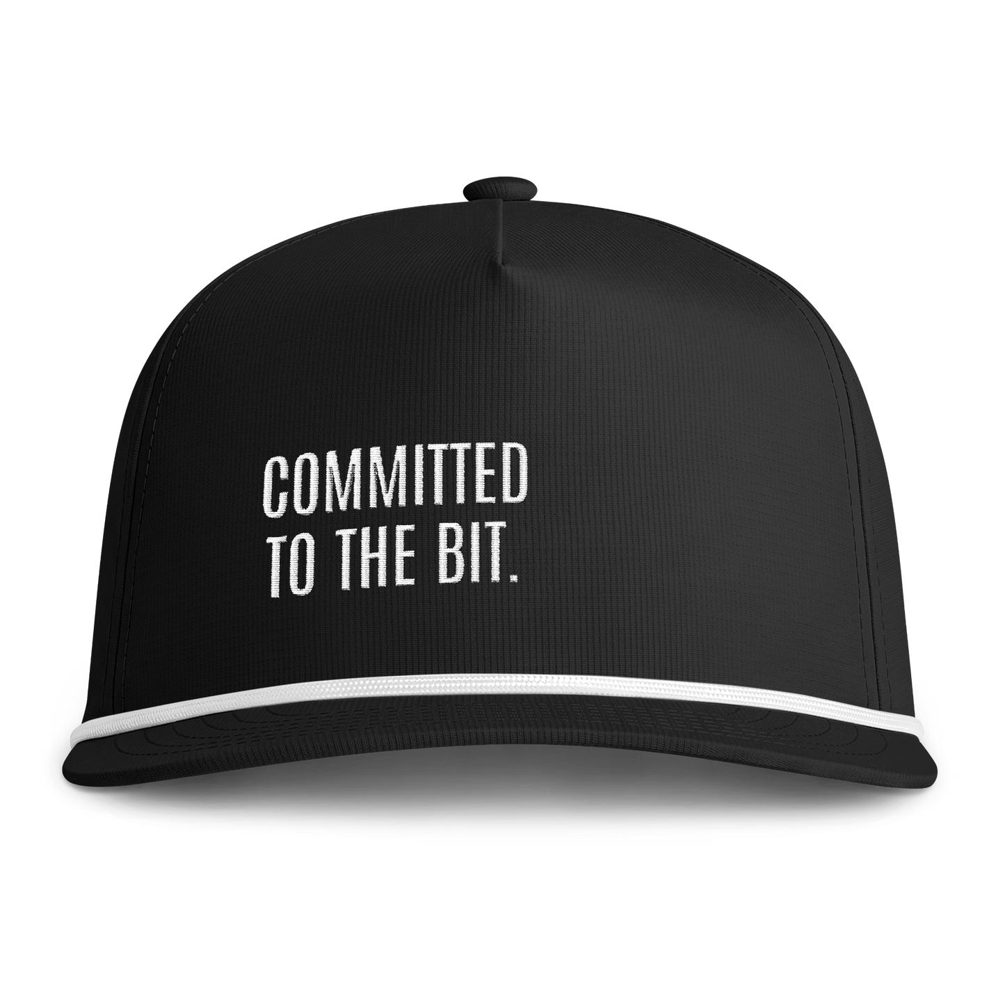 Committed To The Bit. Rope Cap