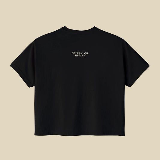 Delusional Dreams Cropped Boxy Tee