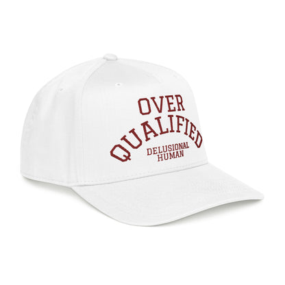 Embroidered- Over Qualified Baseball Cap