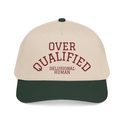 Embroidered- Over Qualified Baseball Cap