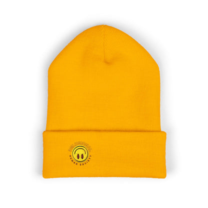 Embroidered Delusional Human Society Beanie