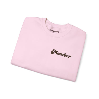 Delusional Human Society Crewneck Sweatshirt