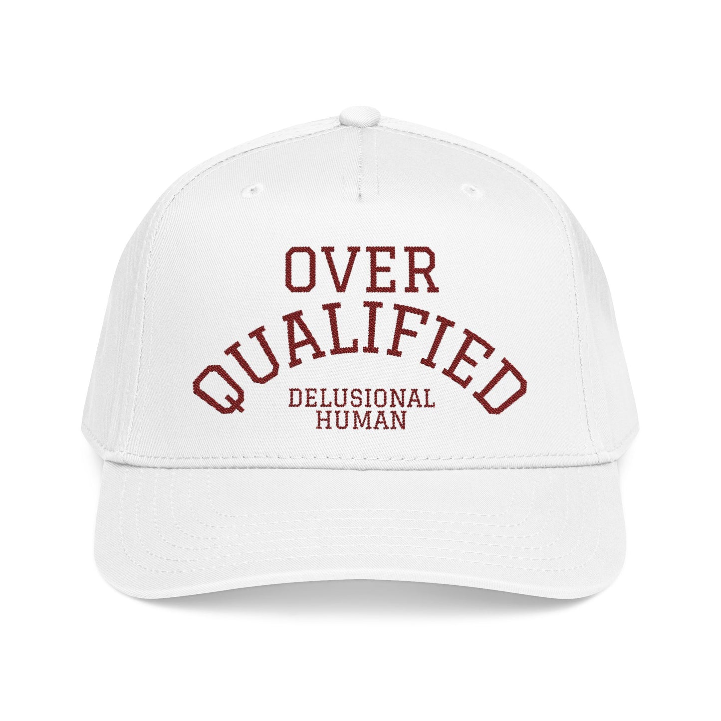 Embroidered- Over Qualified Baseball Cap