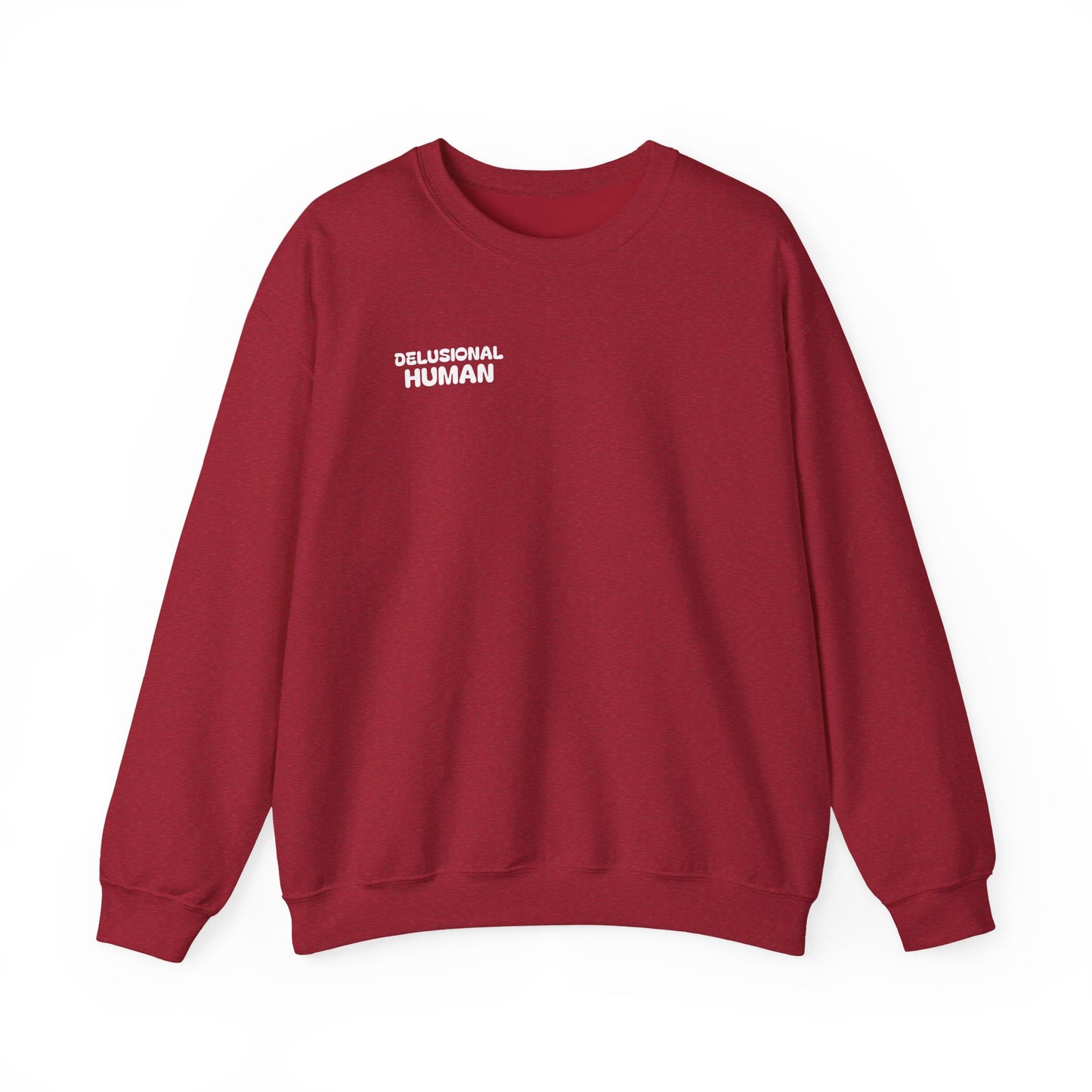 Delusional Human - Crewneck Sweatshirt