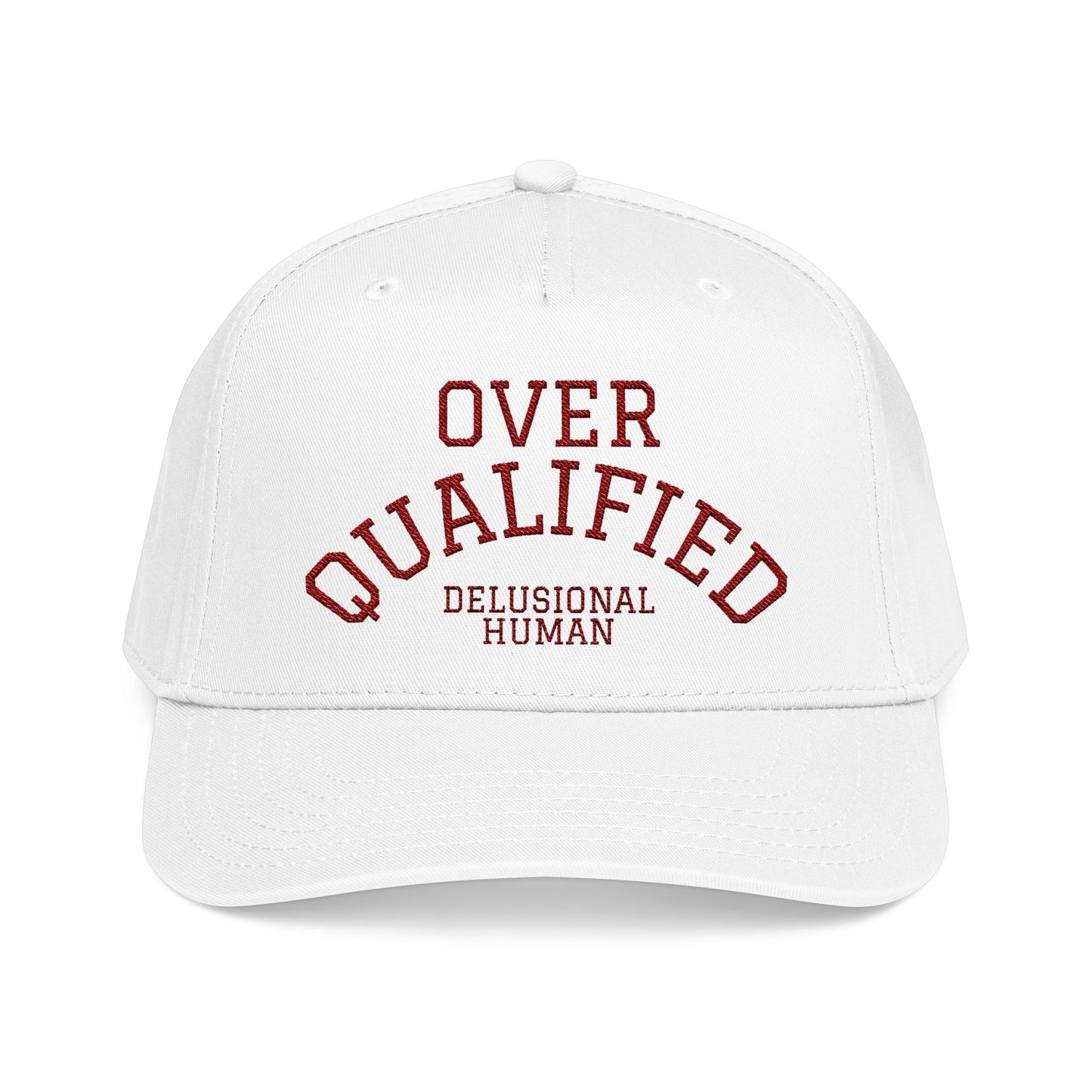 Embroidered- Over Qualified Baseball Cap