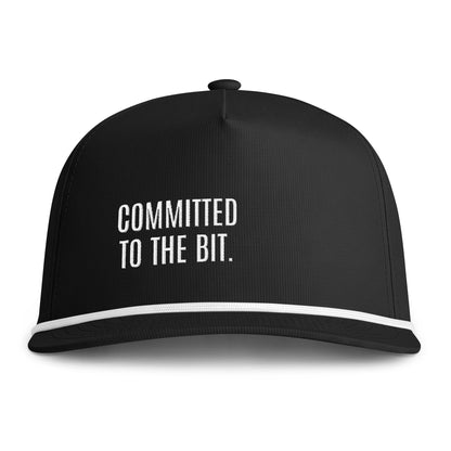 Committed To The Bit. Rope Cap