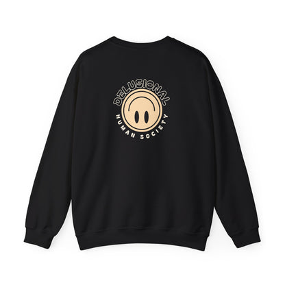Delusional Human Society Crewneck Sweatshirt