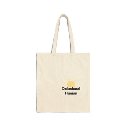 Neon Nights Canvas Tote Bag
