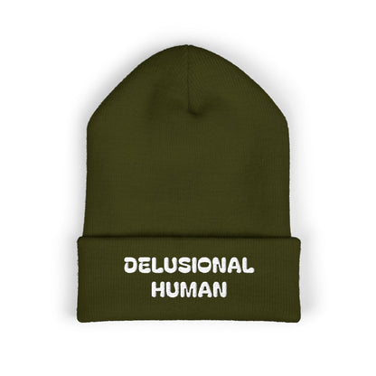 Delusional Human Cuffed Beanie