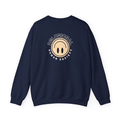 Delusional Human Society Crewneck Sweatshirt