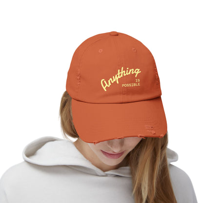 Anything Is Possible, Sunshine Theory Distressed Cap