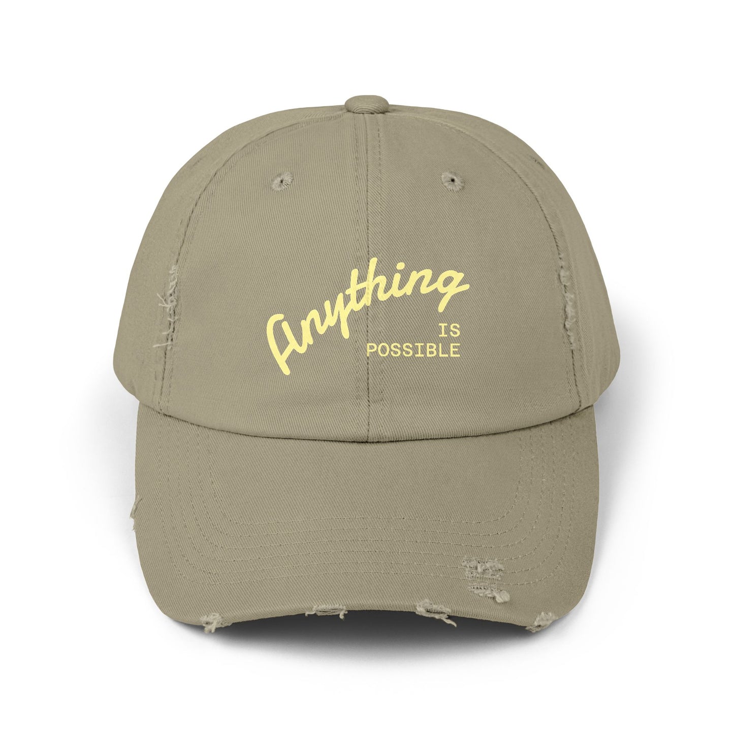 Anything Is Possible, Sunshine Theory Distressed Cap