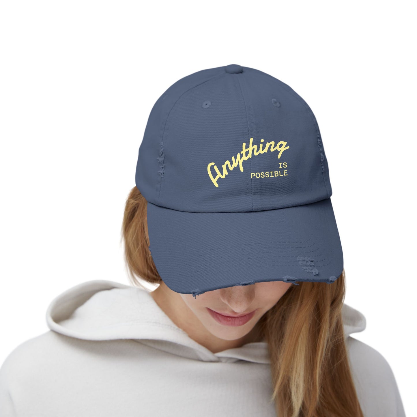 Anything Is Possible, Sunshine Theory Distressed Cap