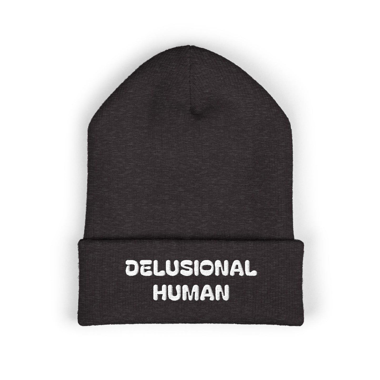 Delusional Human Cuffed Beanie