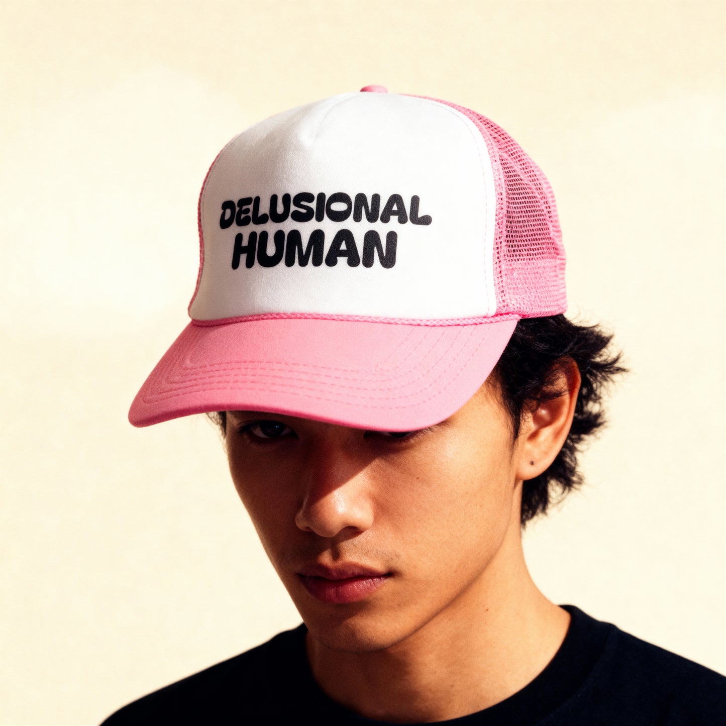 Delusional Human Trucker Cap