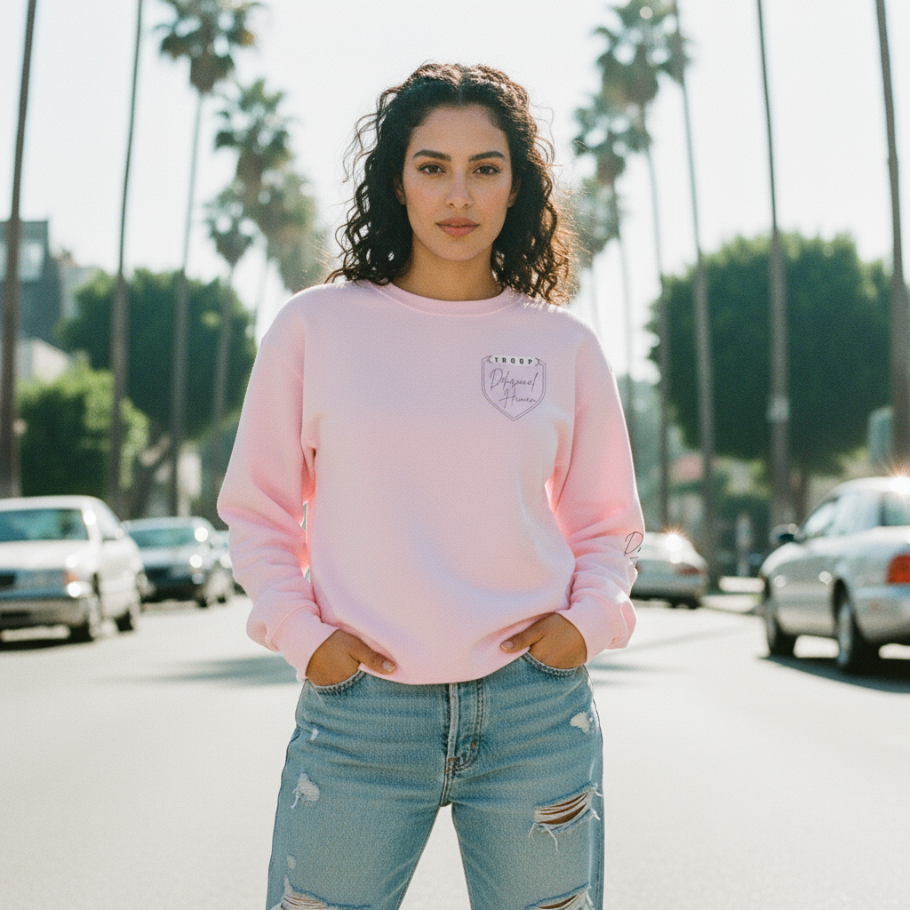 Delusional Troop Leader Crewneck Sweatshirt