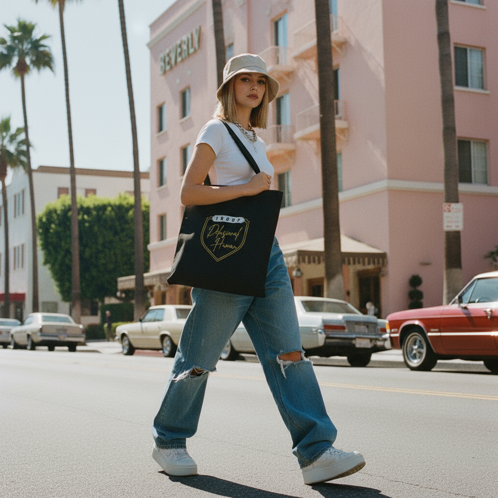 Troop Delusional Human Tote Bag