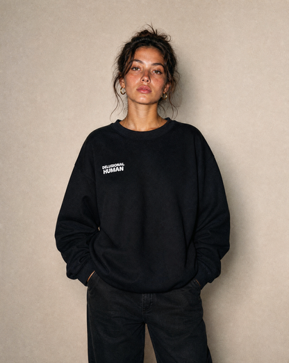 Delusional Human - Crewneck Sweatshirt