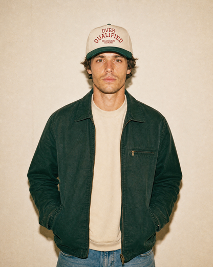 Embroidered- Over Qualified Baseball Cap