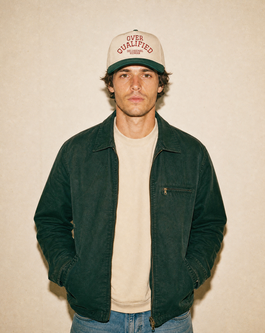 Embroidered- Over Qualified Baseball Cap