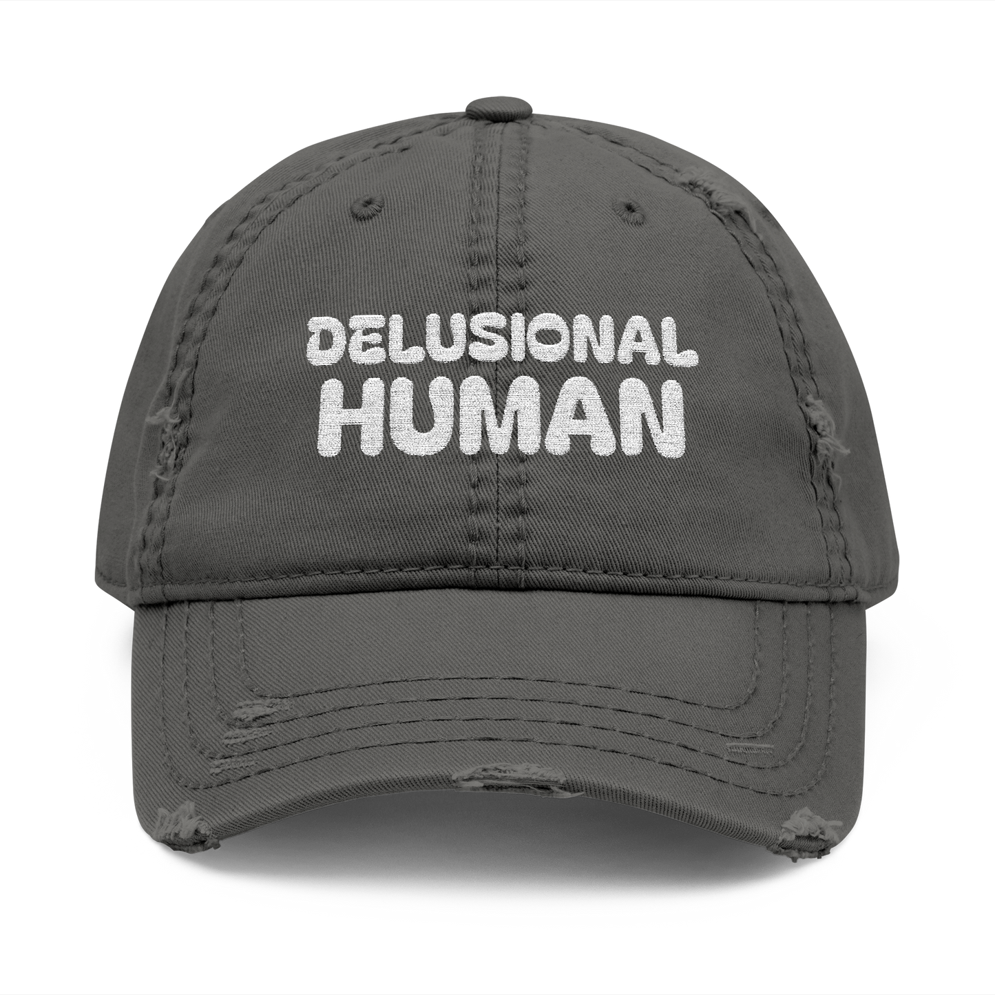 Delusional Human™ Embroidered Hat