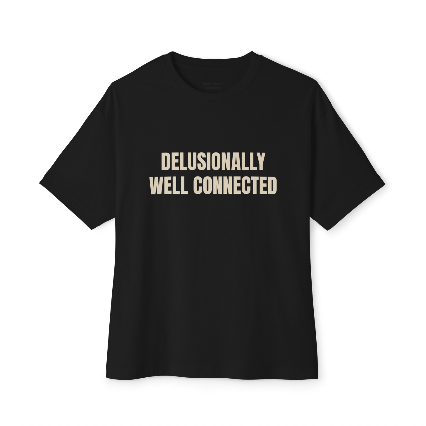 Delusionally Well Connected Oversized Tee