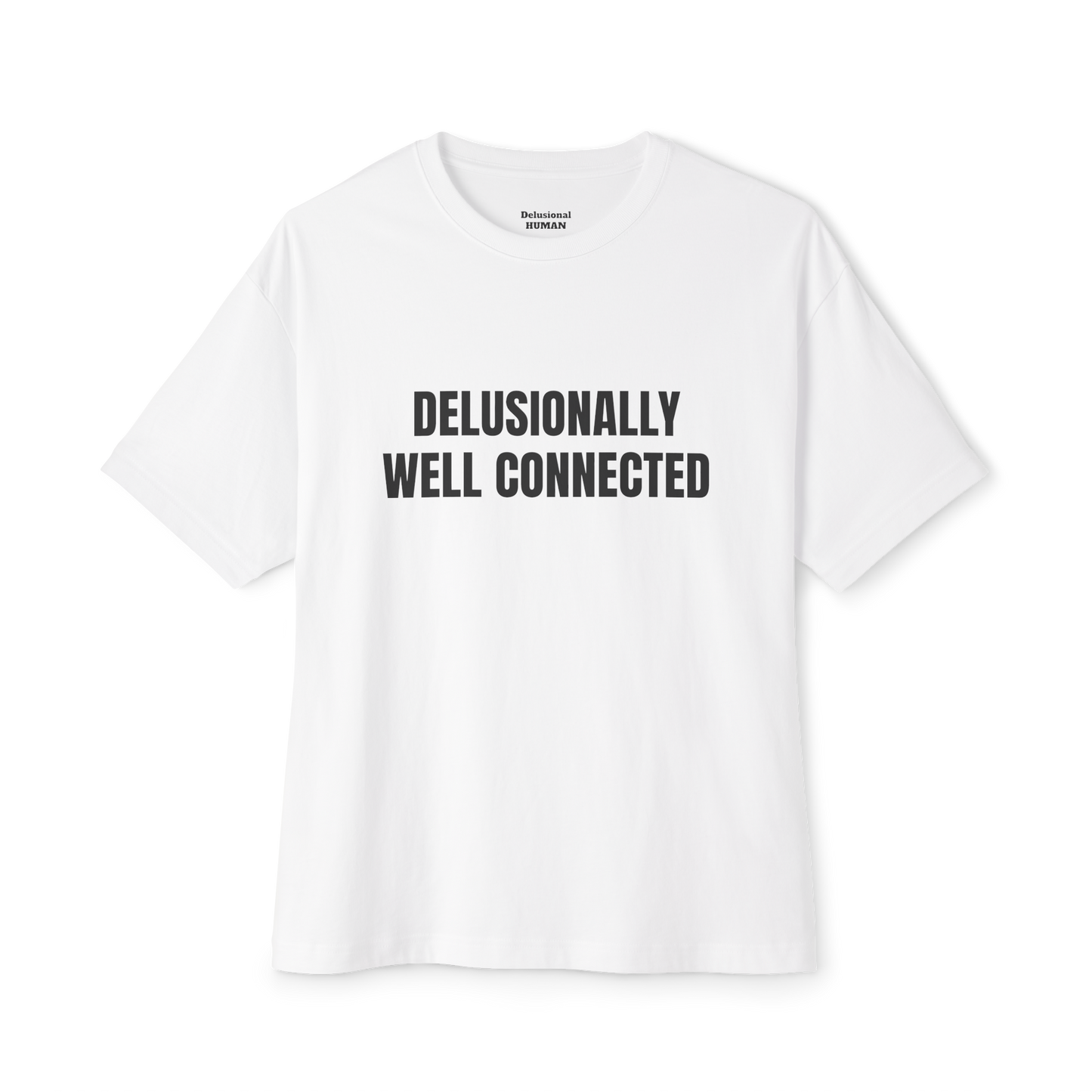 Delusionally Well Connected Oversized Tee