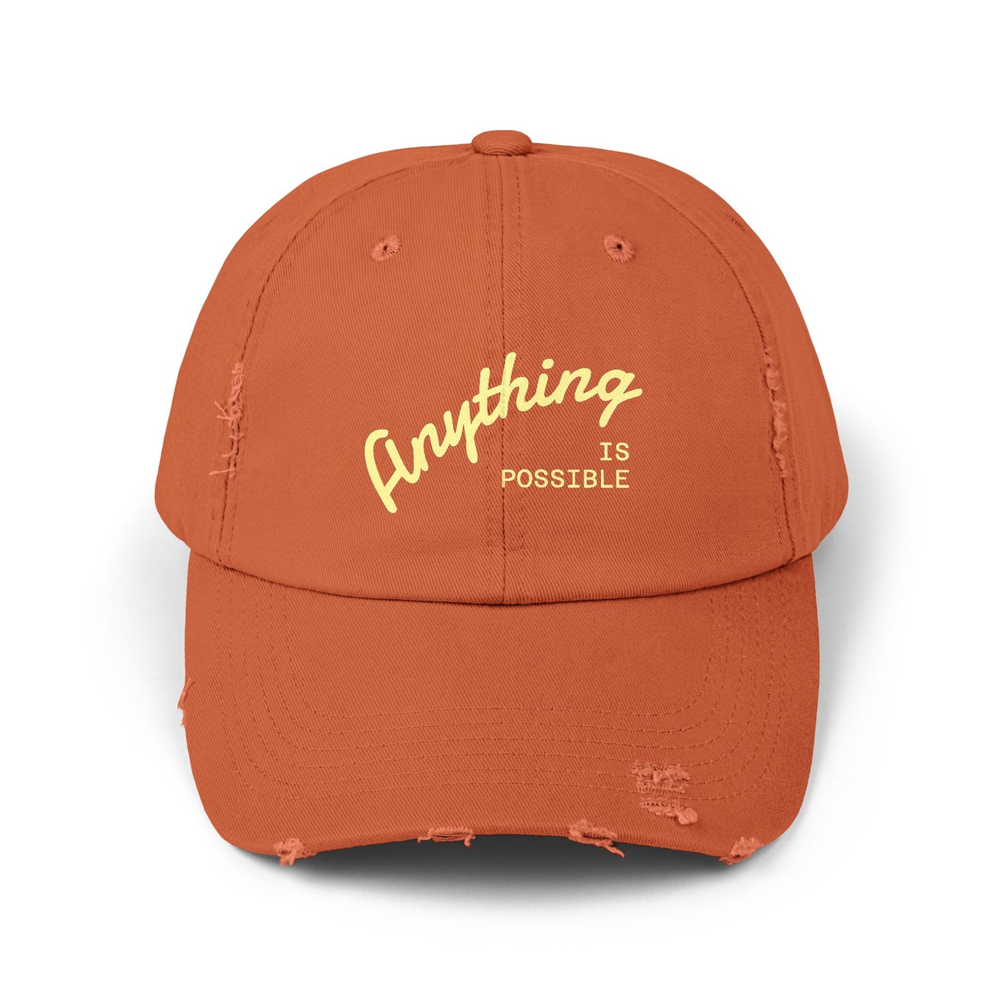 Anything Is Possible, Sunshine Theory Distressed Cap