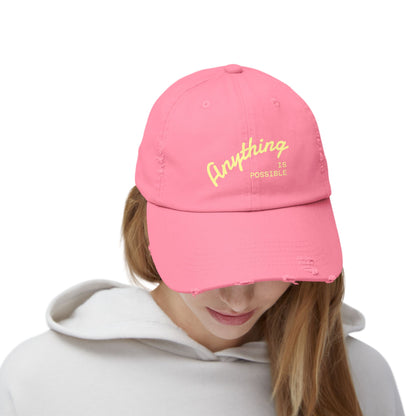 Anything Is Possible, Sunshine Theory Distressed Cap
