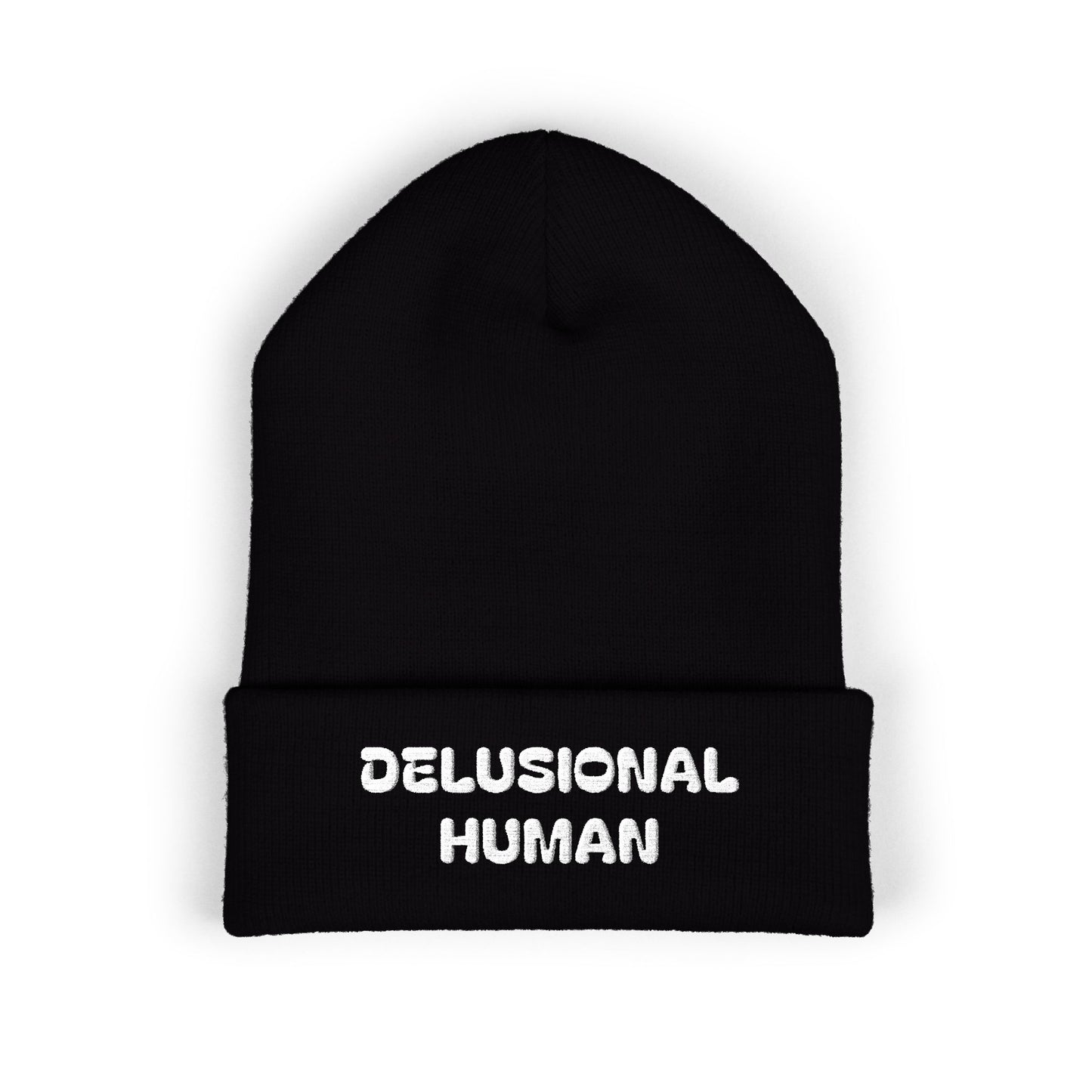 Delusional Human Cuffed Beanie