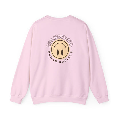 Delusional Human Society Crewneck Sweatshirt