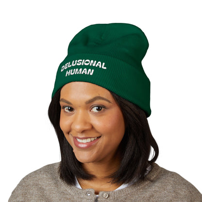 Delusional Human Cuffed Beanie