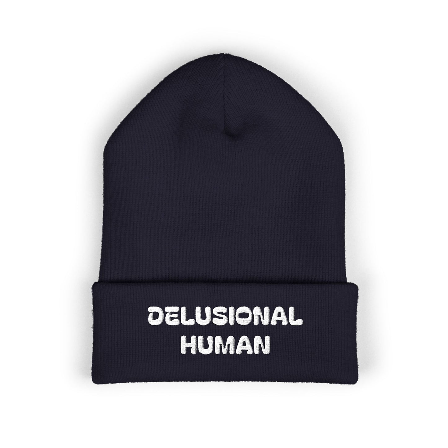 Delusional Human Cuffed Beanie
