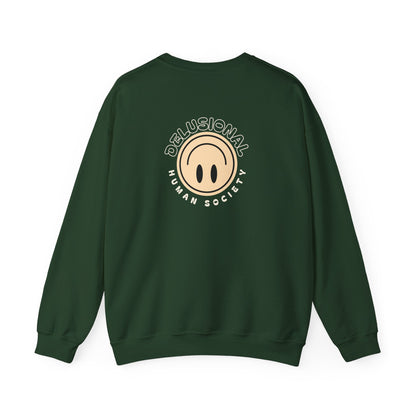 Delusional Human Society Crewneck Sweatshirt