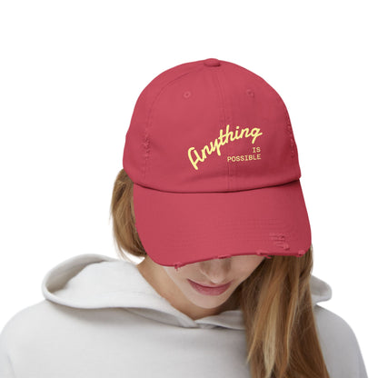 Anything Is Possible, Sunshine Theory Distressed Cap