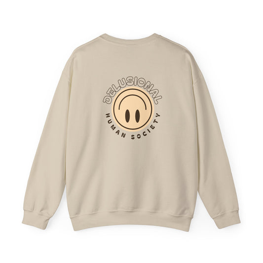 Delusional Human Society Crewneck Sweatshirt
