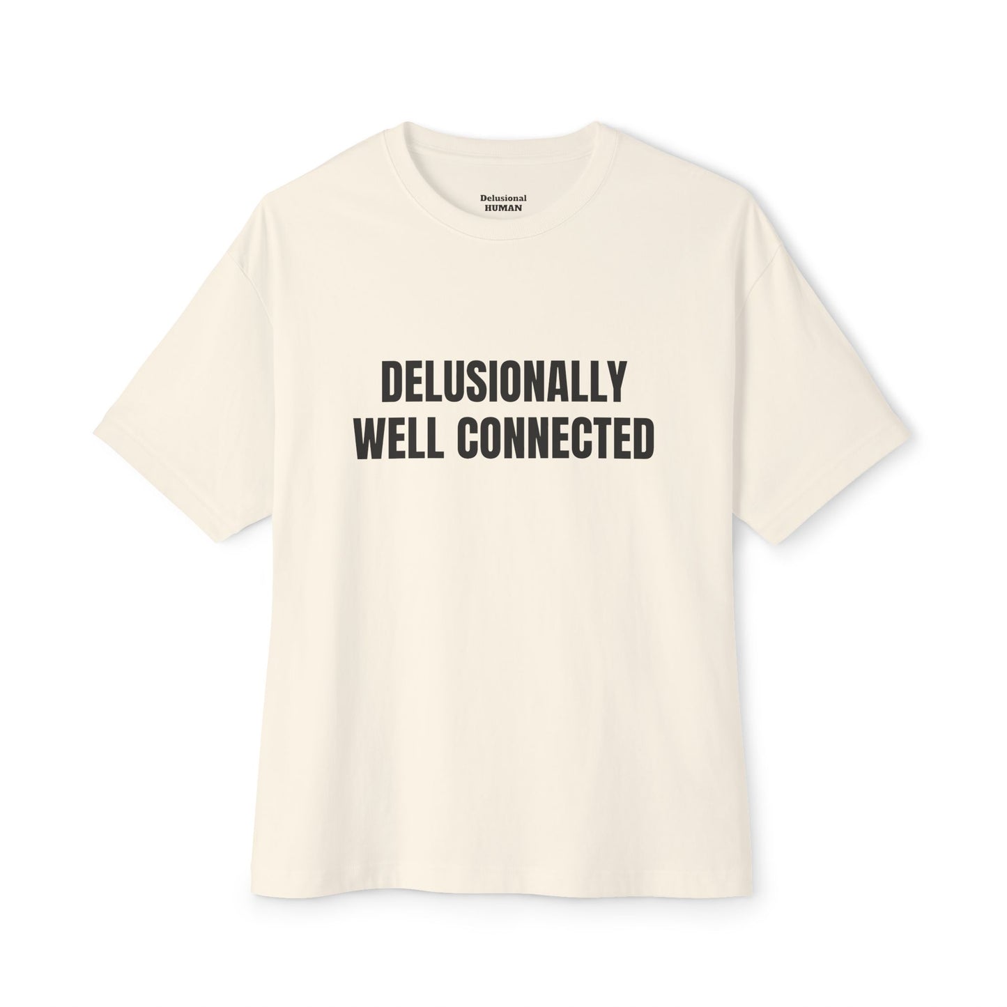 Delusionally Well Connected Oversized Tee