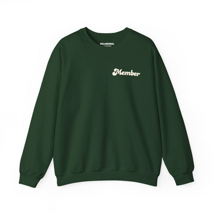 Delusional Human Society Crewneck Sweatshirt