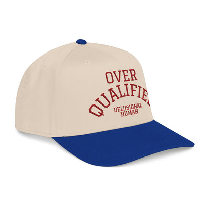 Embroidered- Over Qualified Baseball Cap