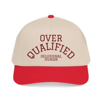 Embroidered- Over Qualified Baseball Cap