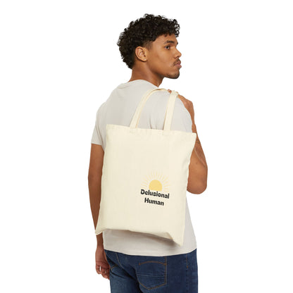 Neon Nights Canvas Tote Bag