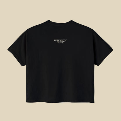 Delusional Dreams Cropped Boxy Tee