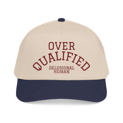 Embroidered- Over Qualified Baseball Cap
