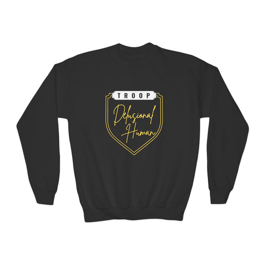 Youth Delusional Troop Leader Crewneck