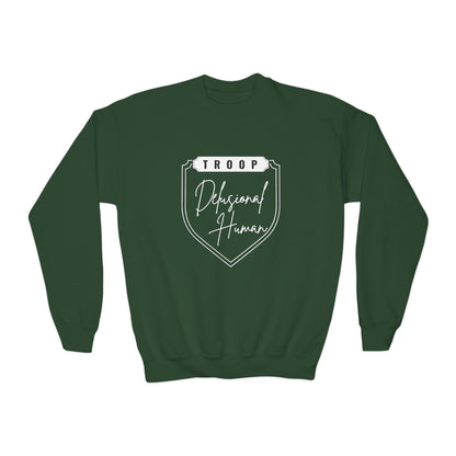 Youth Delusional Troop Leader Crewneck