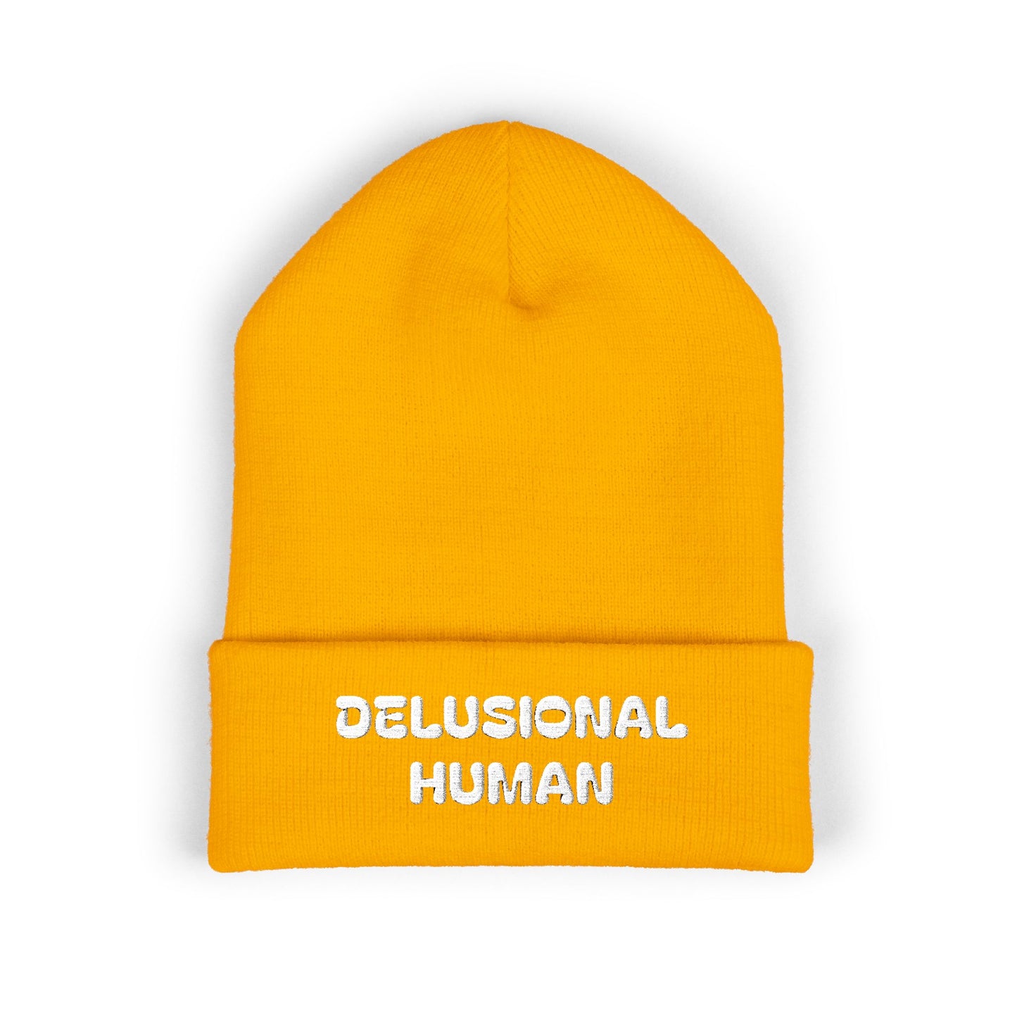 Delusional Human Cuffed Beanie