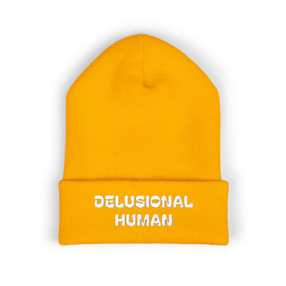 Delusional Human Cuffed Beanie