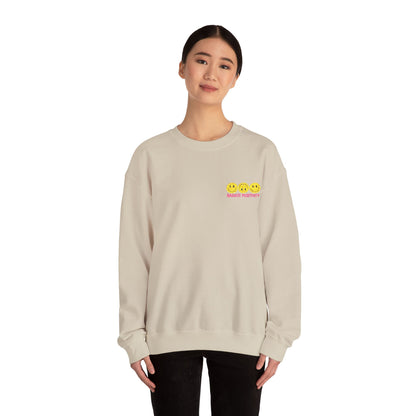 Radiate Positivity, Sunshine Theory Crewneck